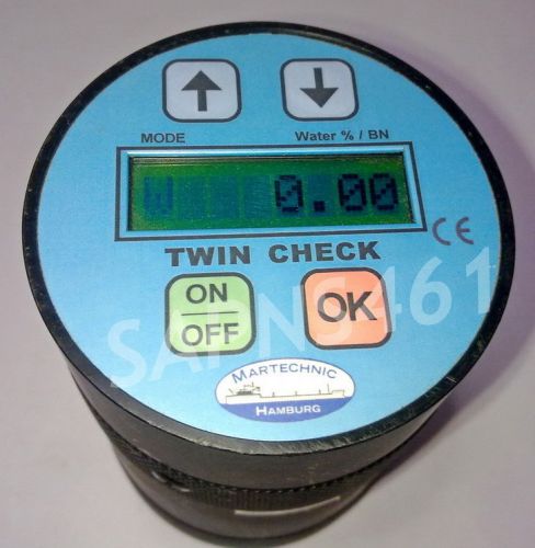 Martechnic hamburg twin check 23535 electronic water-in-oil/bn test device for sale