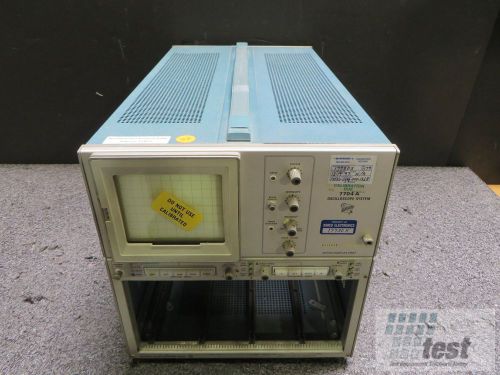 Tektronix 7704a oscilloscope system a/n 24917se for sale