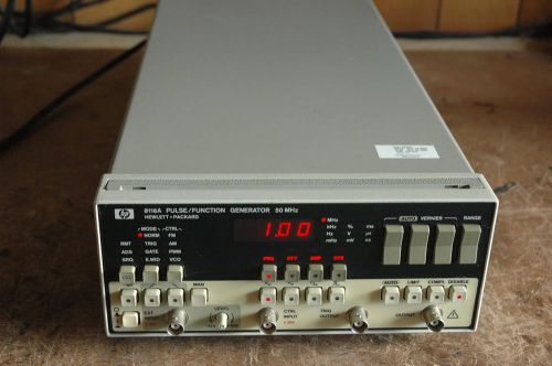 HP / AGILENT 8116A  Function Generator .001 Hz to 50 Mhz