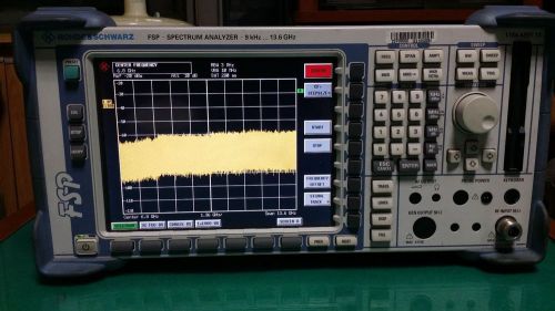 R&amp;S FSP-13 RF Spectrum Analyzer 9KHz to 13.6GHz Opt Inquiry, Front End Failure