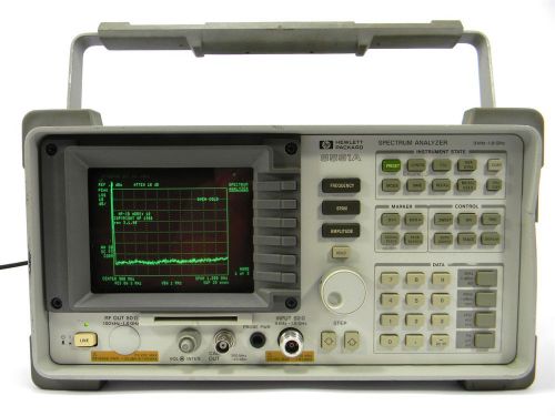 Agilent/hp 8591a 9 khz to 1.8 ghz  spectrum analyzer w/ opt - 30 day warranty for sale