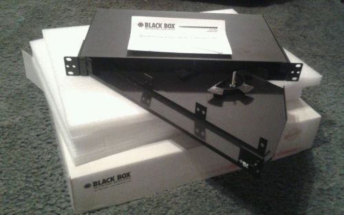 Black box fiber rackmount cabinet  black new in the box jpm407a-r3 for sale