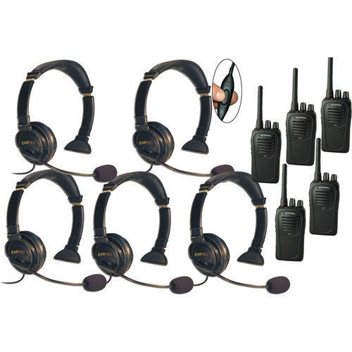 Sc-1000 radio  eartec 5-user two-way radio system lazer inline ptt lzsc5000il for sale
