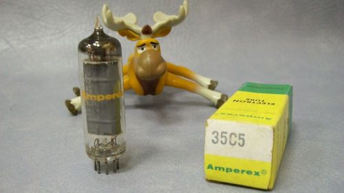 Amperex 35C5 Vintage Vacuum Tube in Original Box