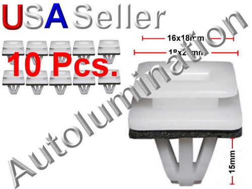Honda Acura Rocker Panel Moulding Body Bumper Skirt Clip 91504-SP1-003 Accord