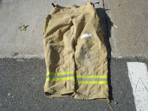 40x30 pants firefighter turnout bunker fire gear - firegear inc.....p548 for sale