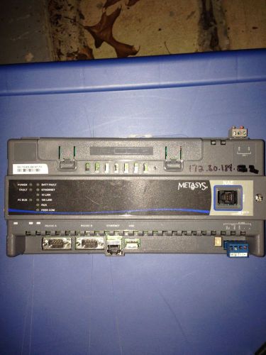 Johnson Controls MS-NAE4510-2 Network Automation Engine Rev N software ver 4.1