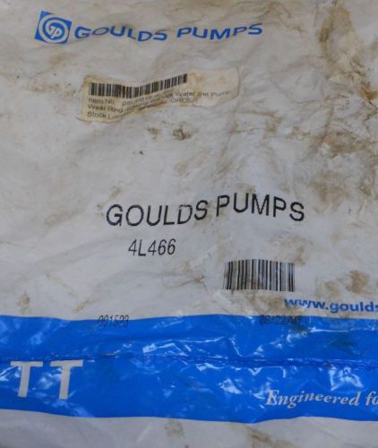 Goulds pumps hot water set pump casing wear ring 08up516-4l466 nib for sale