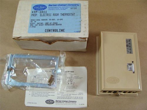 NEW SIEBE BARBER COLMAN TP-1011 PROPORTIONAL ELECTRIC ROOM THERMOSTAT 55-85 F