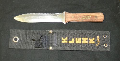 Klenk tools kddk 10135  nylon sheath &amp; ma-line dual duct knife ma-kn74hd used for sale