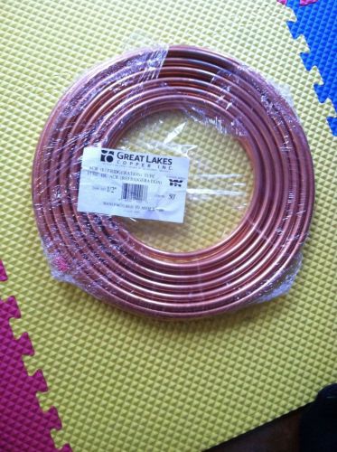 1/2&#034; soft copper refrigeration tubing - 50&#039; roll for sale