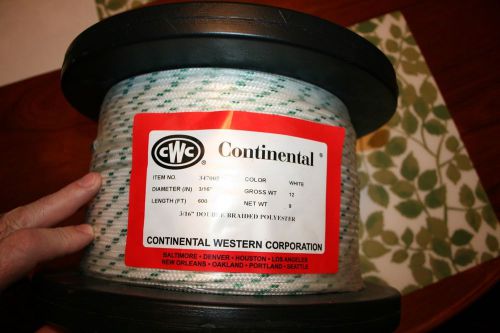 600 feet new 3/16&#034; double braid rope new 2014 stock for sale