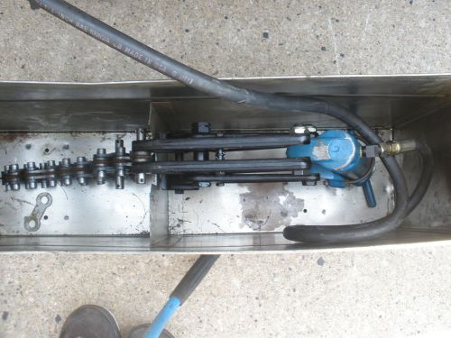 Wheeler rex 2990 hydraulic soil pipe cutter 37&#034; chain for sale