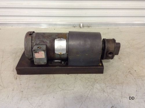 Baldor Industrial Motor 3/4HP 1140Rpm CM3543 w/ Gear Pump 1&#034; NPT