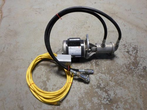 Oberdorfer pump w/ emerson r605914f motor 1725rpm 3/4hp 115/230v for sale