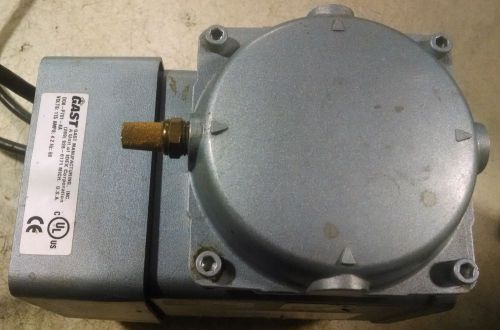 GAST DOA-P701-AA Compressor / Vacuum Diaphragm Pump, 1/8 HP, 60  Hz, 115V