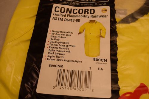 Lot of 5 River City Garments Concord Limited Flammability Rainwear 800CNM Medium