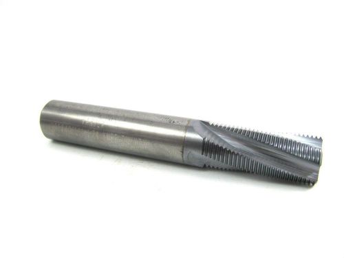 Vardex  9/16&#034; x 24  unef 11/16&#034; x 24 solid carbide coated thread mill (sn 4) for sale
