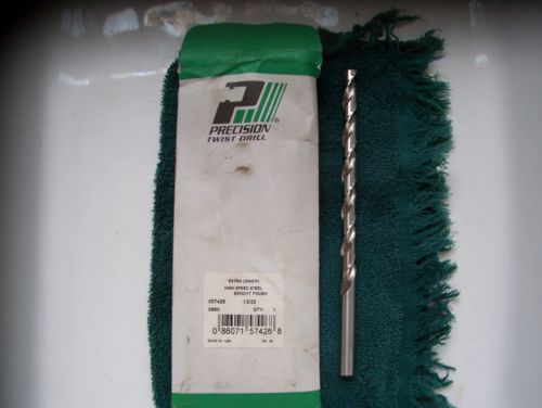 Precision twist drill  bit 13/32&#034;  8&#034; long  made in the usa for sale