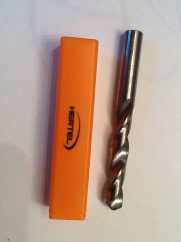 New 1/2&#034; hertel solid carbide drill- jobber length #118d for sale