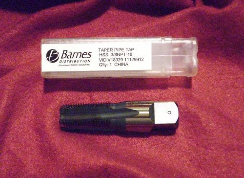 Barnes 3/8npt-18, 3/8&#034; npt-18  taper pipe tap ***new*** for sale
