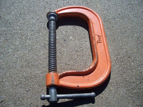 5 inch C-Clamp Adjustable 1450-5 5 &#034; Orange Pony C Clamp