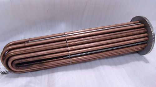 Heat exchanger tube bundle 10&#034; x 36&#034; itt bell &amp; gossett (22) 3/4&#034; copper for sale