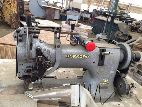Durkopp  suisel fast 224 needle walking ft split bar sewing machine vintage rare for sale