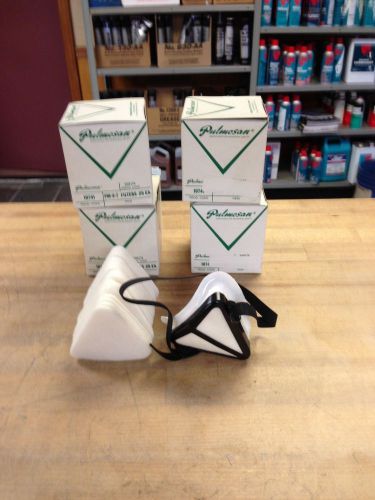 Pulmosan respirator for nuisance dust, with box of filters, lot of 3, nos for sale