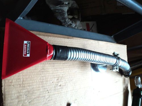 Lincoln electric k639-5 suction head, 6 inch flex arm for sale