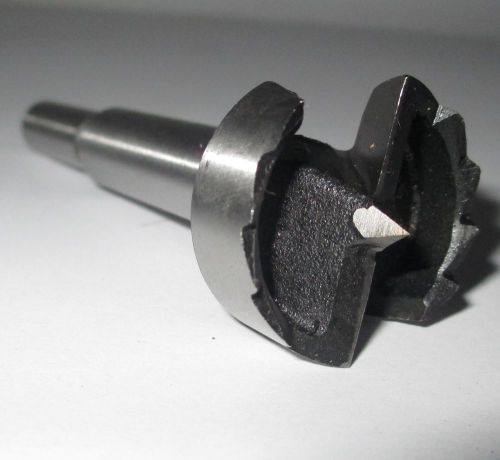 1-1/8&#034; forstner bit precision sharpened high carbon steel 3/8&#034; reinforced shank for sale