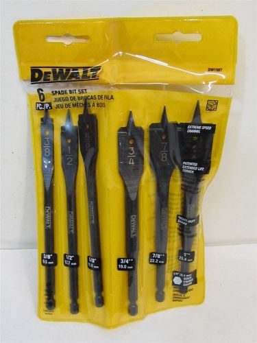Dewalt dw1587, spade drill bit set for sale