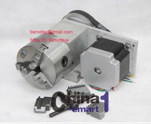 Cnc router rotary axis, the 4th axis, a axis for the engraving machine nema 34 for sale