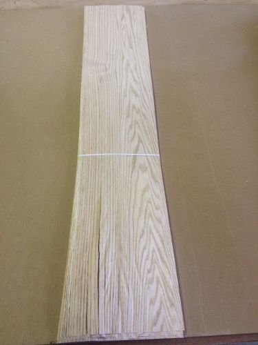 Wood Veneer Red Oak 10x47 22pcs total Raw Veneer &#034;EXOTIC&#034; RO8 8-13