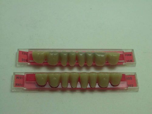 Denture Teeth  Centric-Line Bladed Set 1x16 NEW