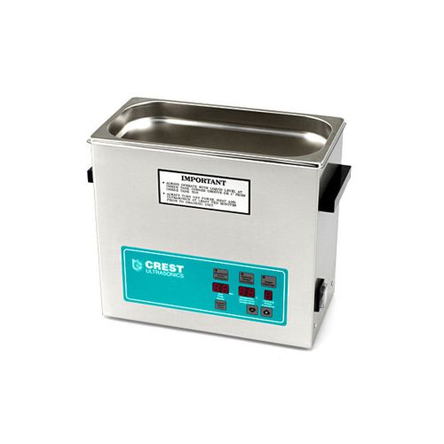 Crest cp500d 1.5 gal. ultrasonic cleaner-heat &amp; digital timer for sale