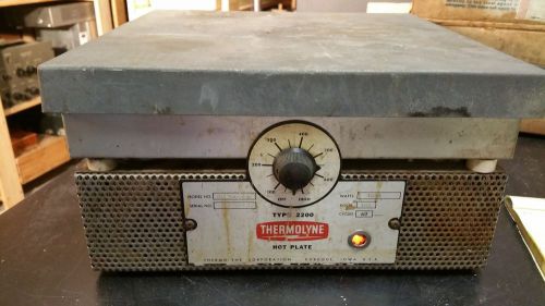 THERMOLYNE HP-A2235M 2200 HOT PLATE/12&#034;X12&#034; /100 to 700F /120V