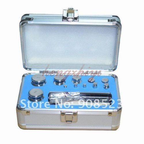 F1 grade 1mg-200g precision stainless steel scale calibration weight kit set for sale