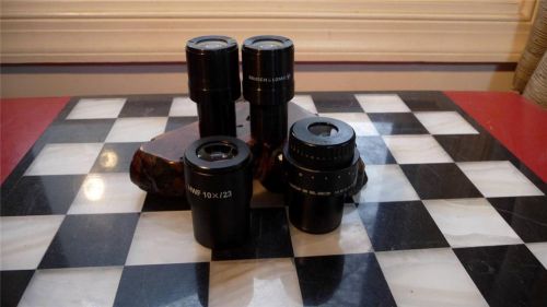 1 Wild Heerbrugg 10X/21&amp; B&amp;L10WF &amp;HWF10X23 Eyepieces for Stereo Microscopes