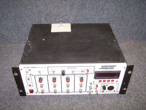 Neuro-data instruments corp. dr-484 industrial neuro-corder digitizing unit for sale