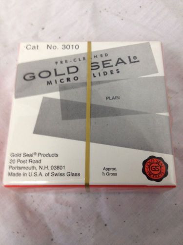 Gold Seal Micro Slides