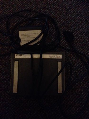 Lot Used Dictaphone Footpedal Foot Pedal And Dictaphone Adaptor