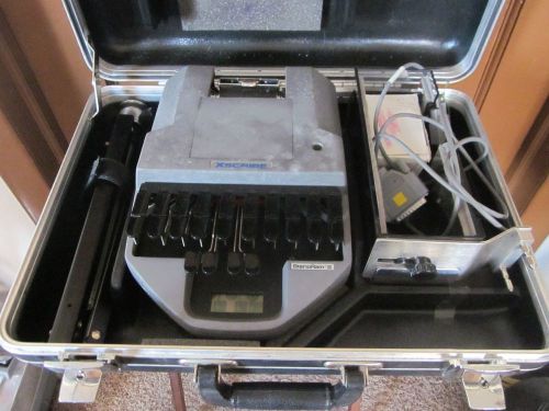 Xscribe stenoram ii with paper tray, tripod and case / stenograph for sale