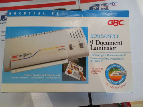 Gbc 9&#034; document laminator thermal / cold lamination w foiling capability ds-95 for sale