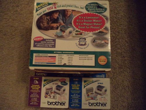 Brother Laminator LX 570 With Double Side Cartrige And Permanent Cartrige