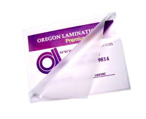 Qty 200 3 mil letter laminating pouches 9 x 11-1/2 laminator sleeves for sale