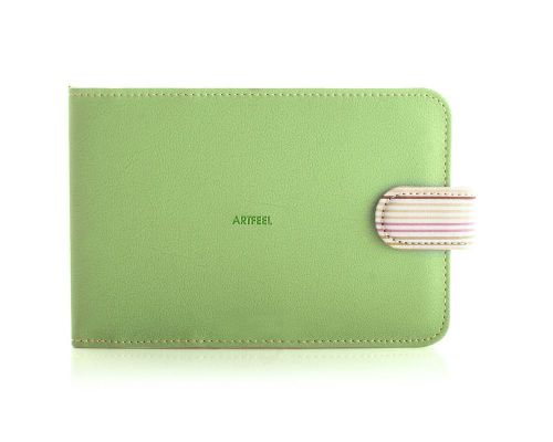 Pocket Style Passport Case Soft Green 1EA, Tracking number offered