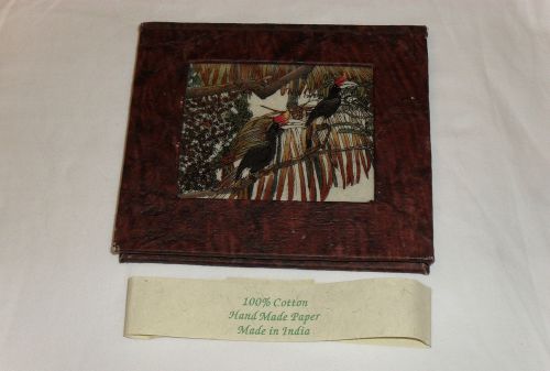 New hand crafted address book 100% cotton hand made paper gem stone painting for sale