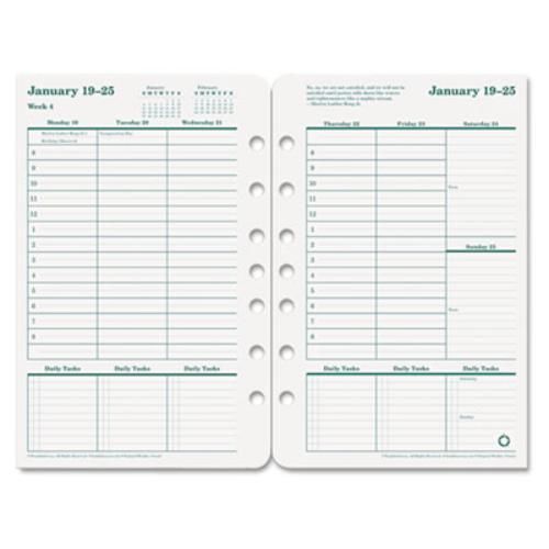 Franklin Covey Original Planner Refill - Weekly - 1 Year - January (3542315)