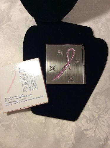 New Avon Breast Cancer Sticky Note Compact